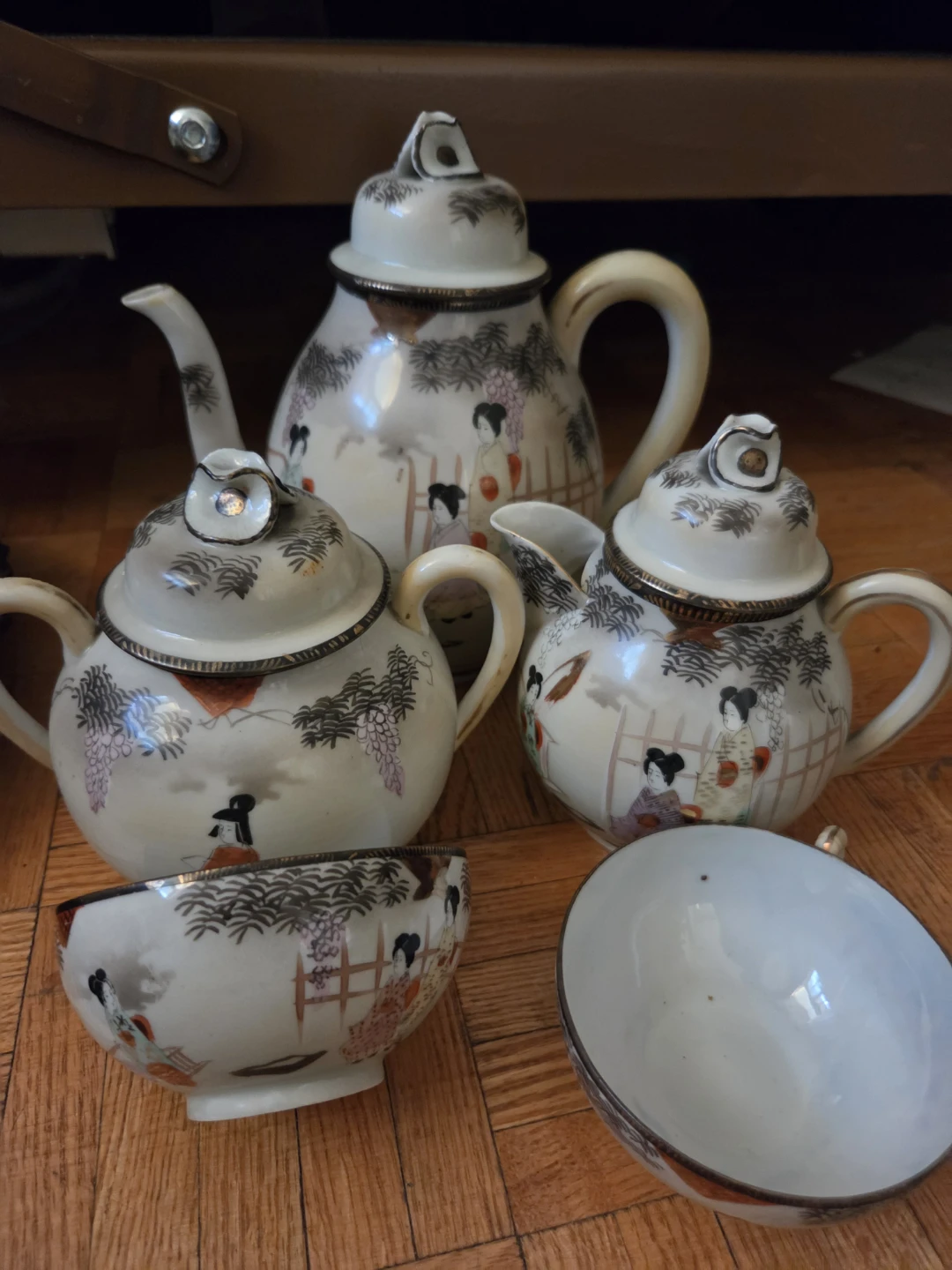 Vintage Japanese Tea Set - photo 2