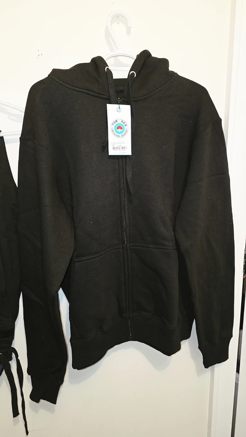 Tom & Reid Blacktrack suit . Zip-Up Hoodie and Jogger Set - photo 3
