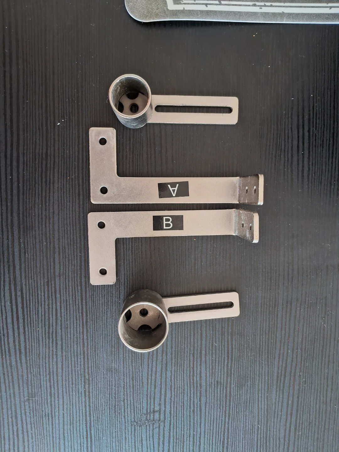 Metal Mounting Brackets for Holder - Set of 2
