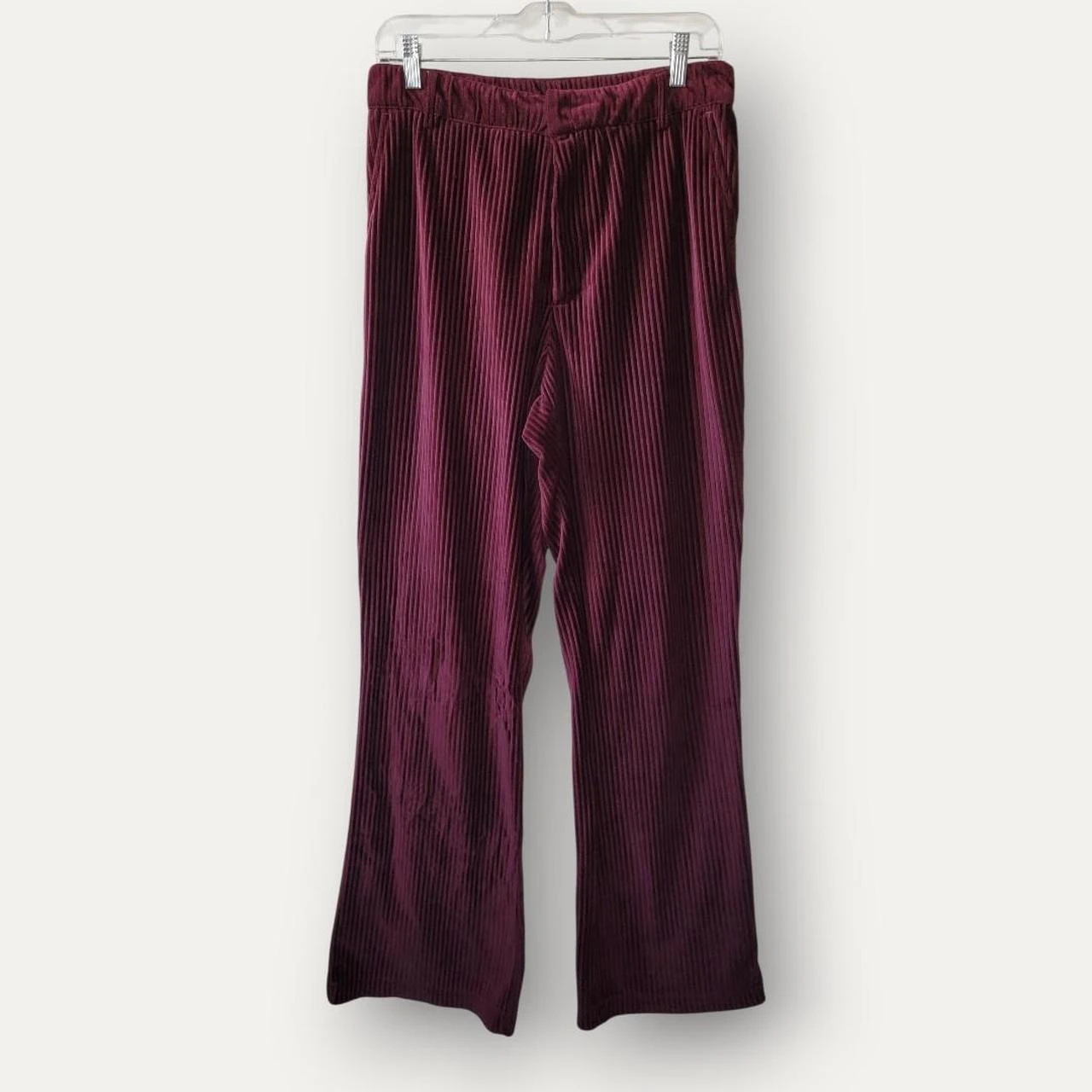 Urban Outfitters Maroon Corduroy Wide Leg Pants