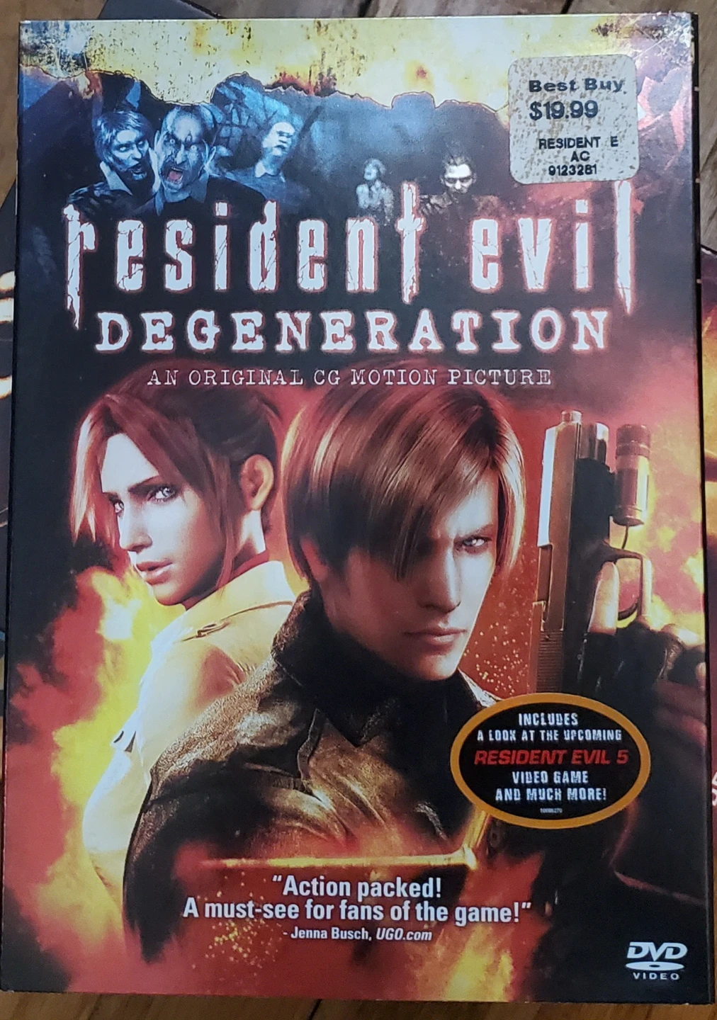 Resident Evil: Degeneration DVD