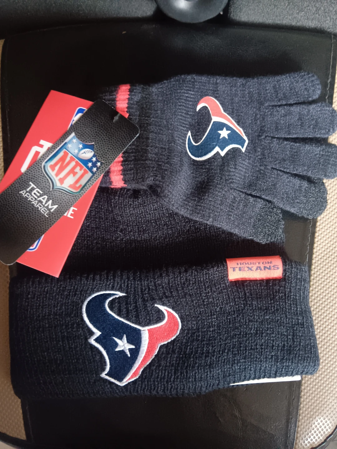 Houston Texans NFL Knit Hat & Gloves Set