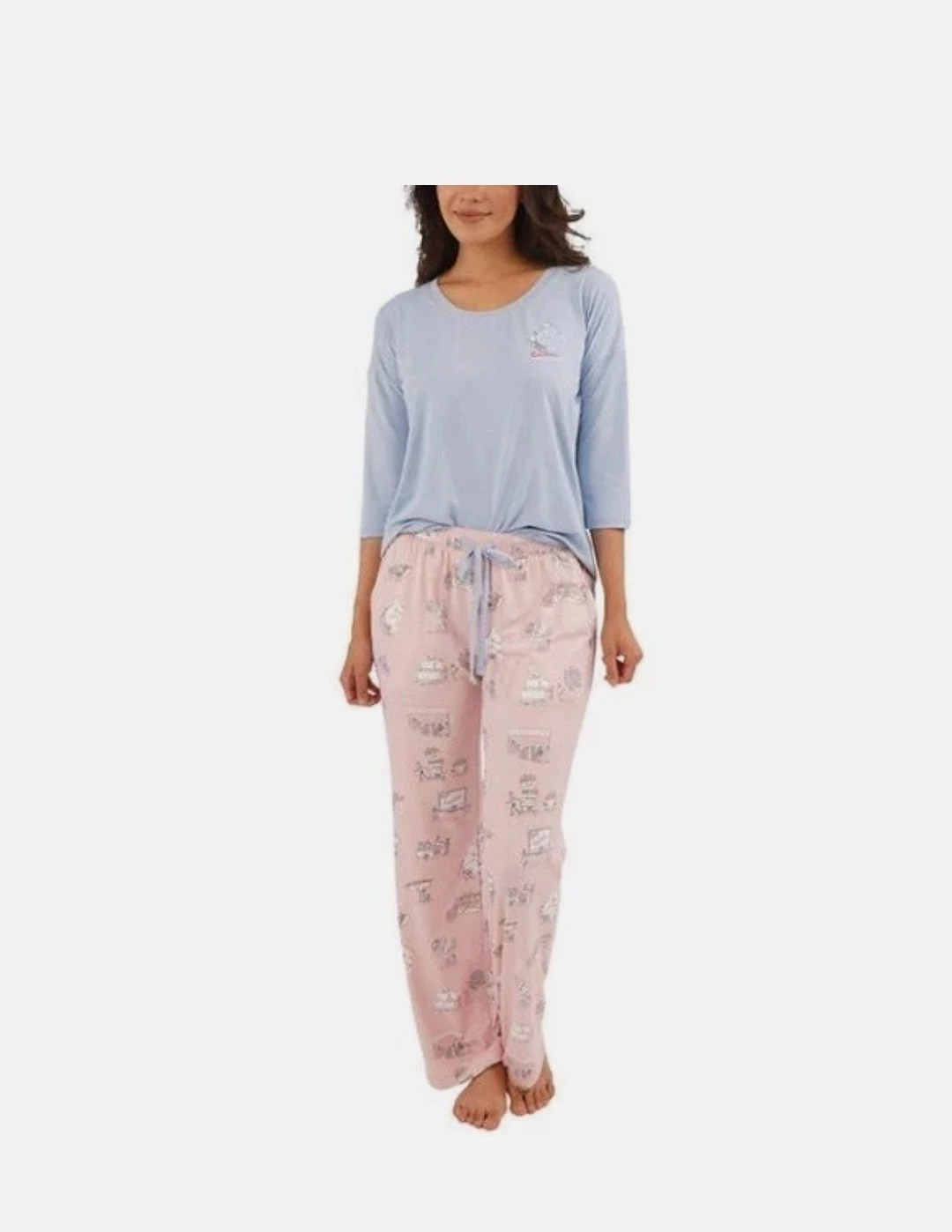 NWT Munki Munki Ladies 3 Piece Pajama Set - photo 2