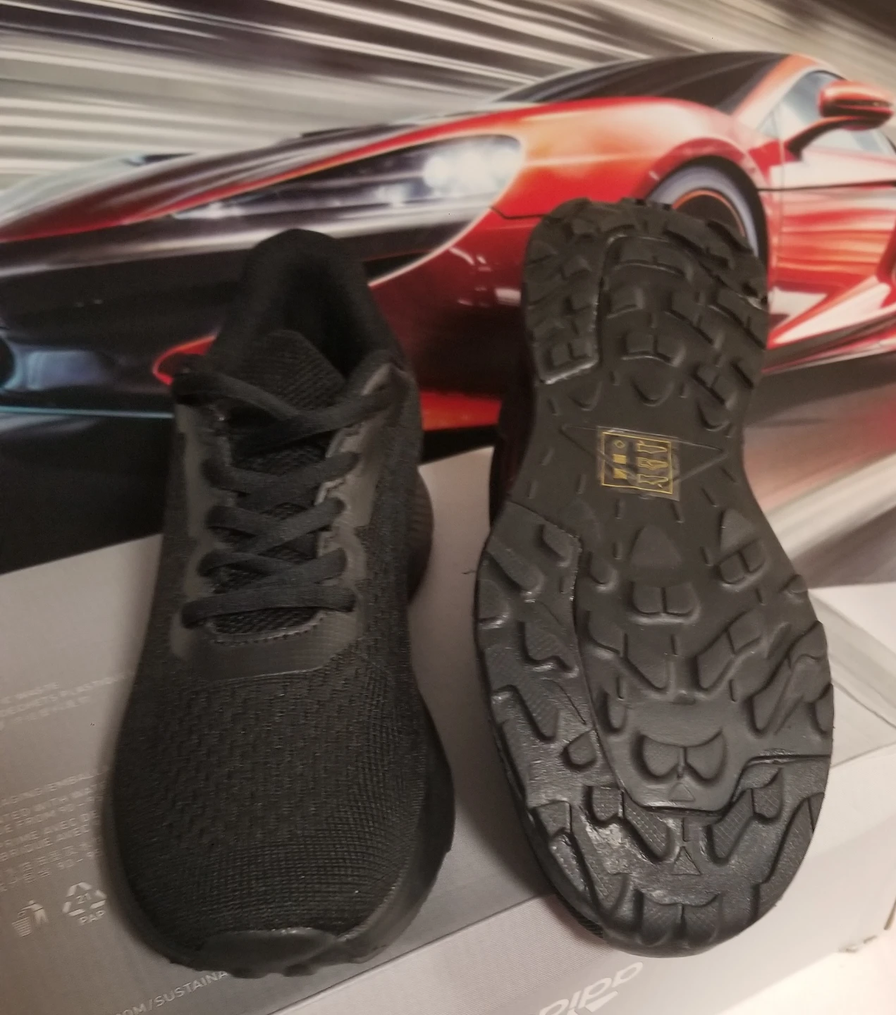 Brand new Universal Fashion All Black Sneakers - photo 2