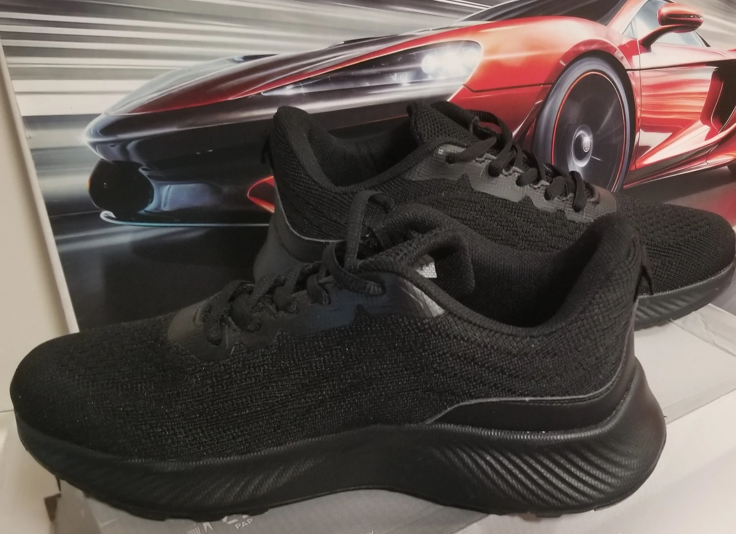 Brand new Universal Fashion All Black Sneakers - photo 3