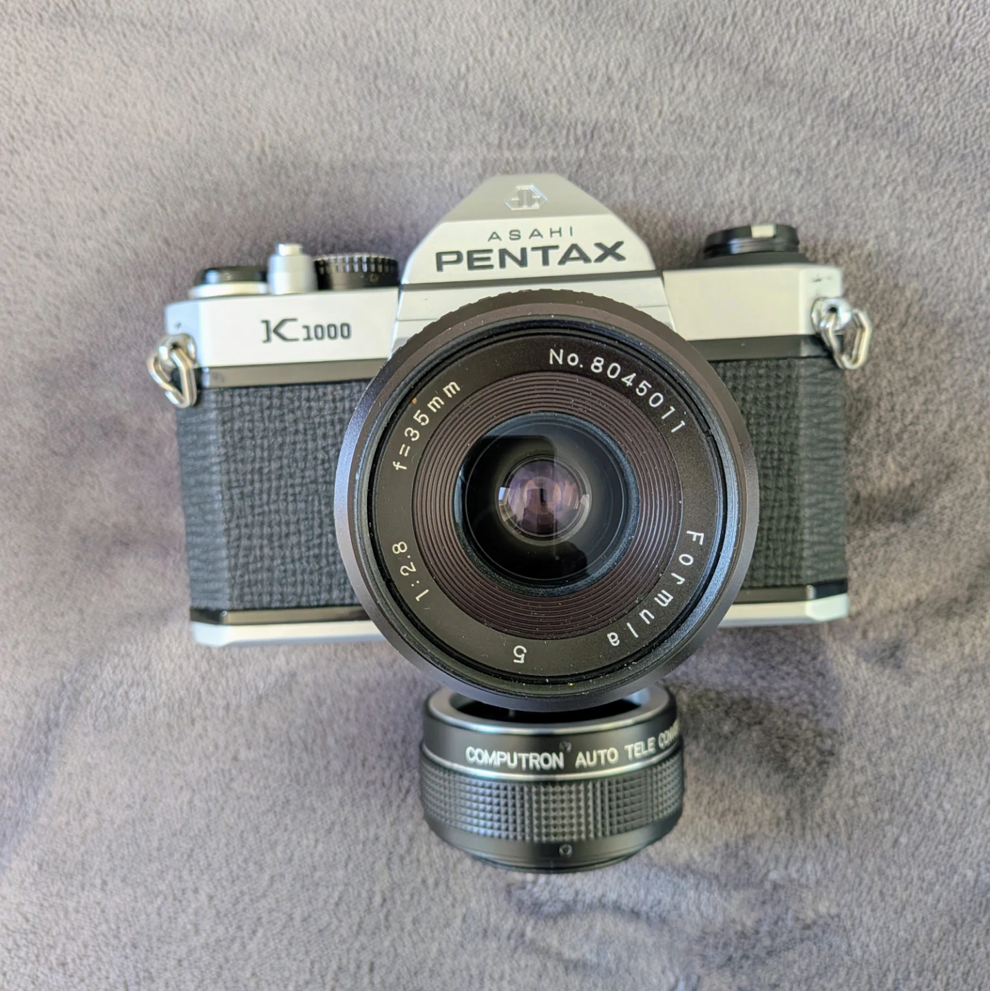 Pentax K1000 35mm Film Camera with Lens - photo 5