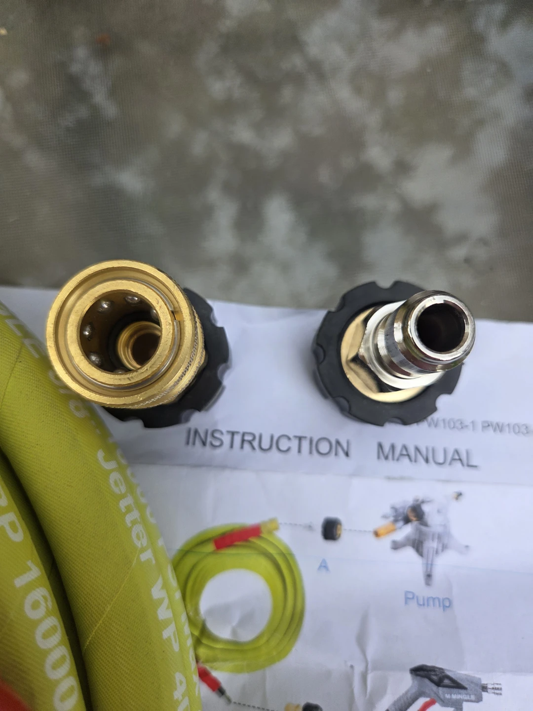 Pressure Washer Hose with Connectors - photo 3