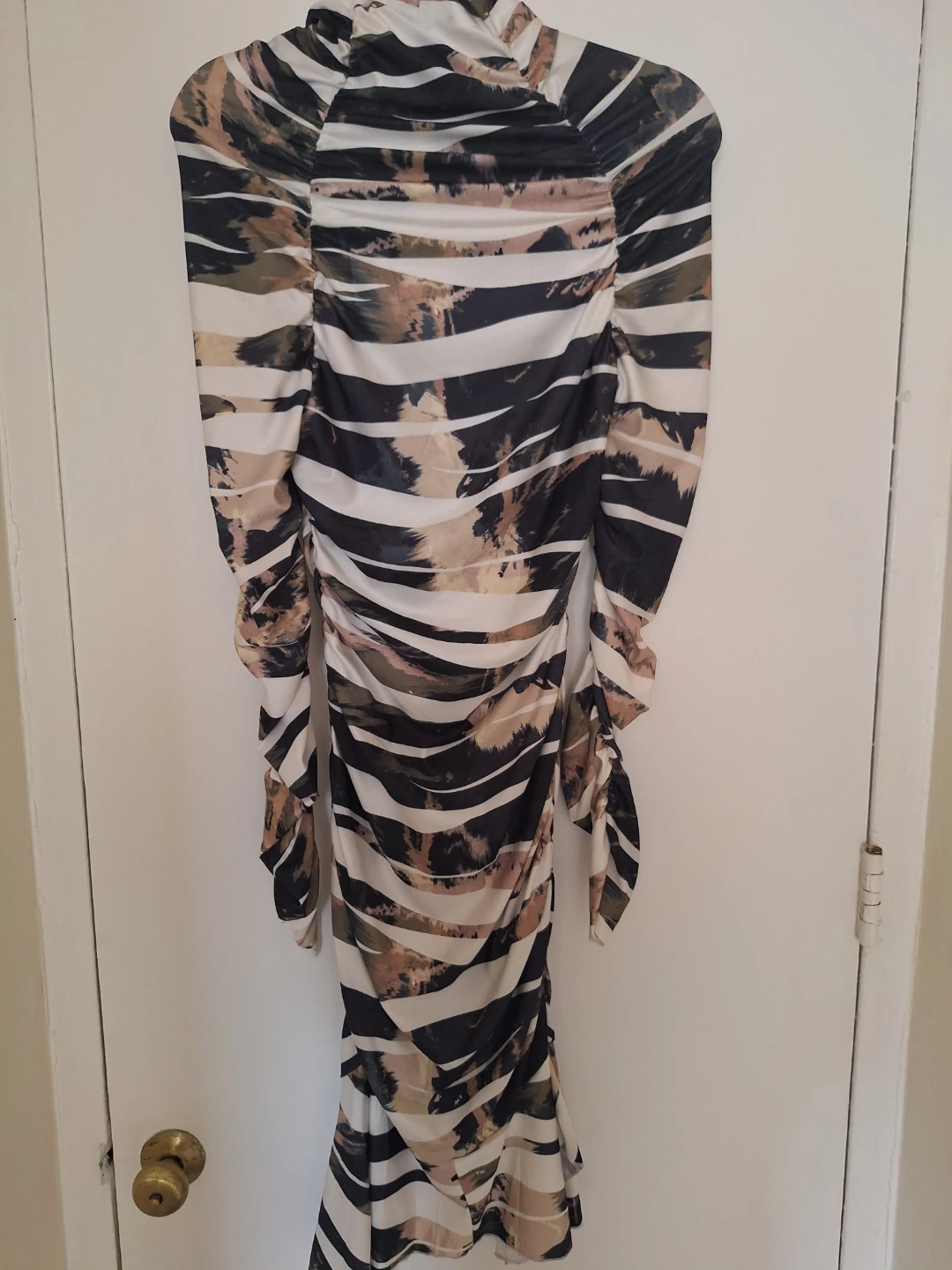 Ruched Bodycon Dress - photo 3