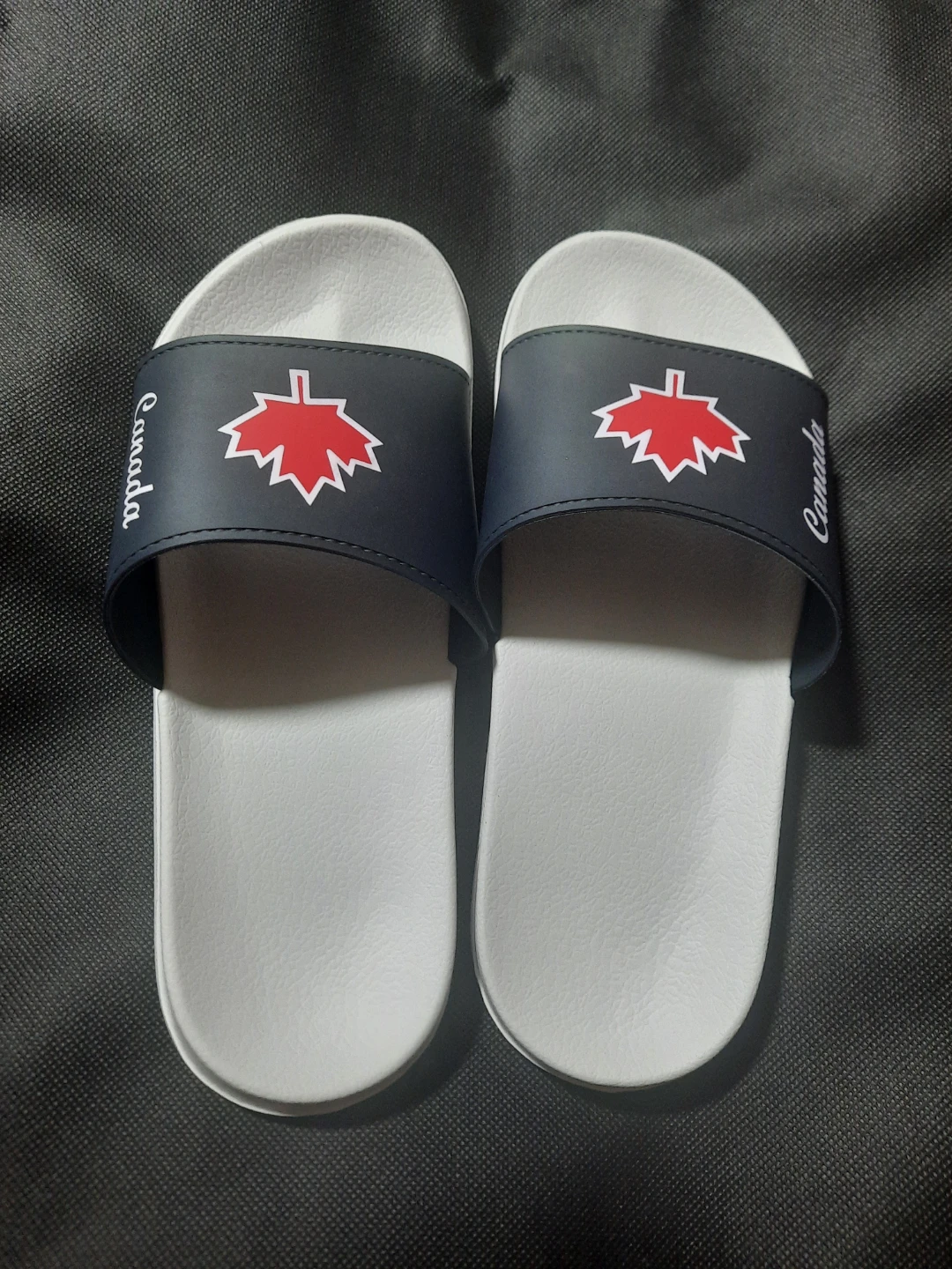 Canadian Flag Maple Leaf Slide Sandals - photo 4