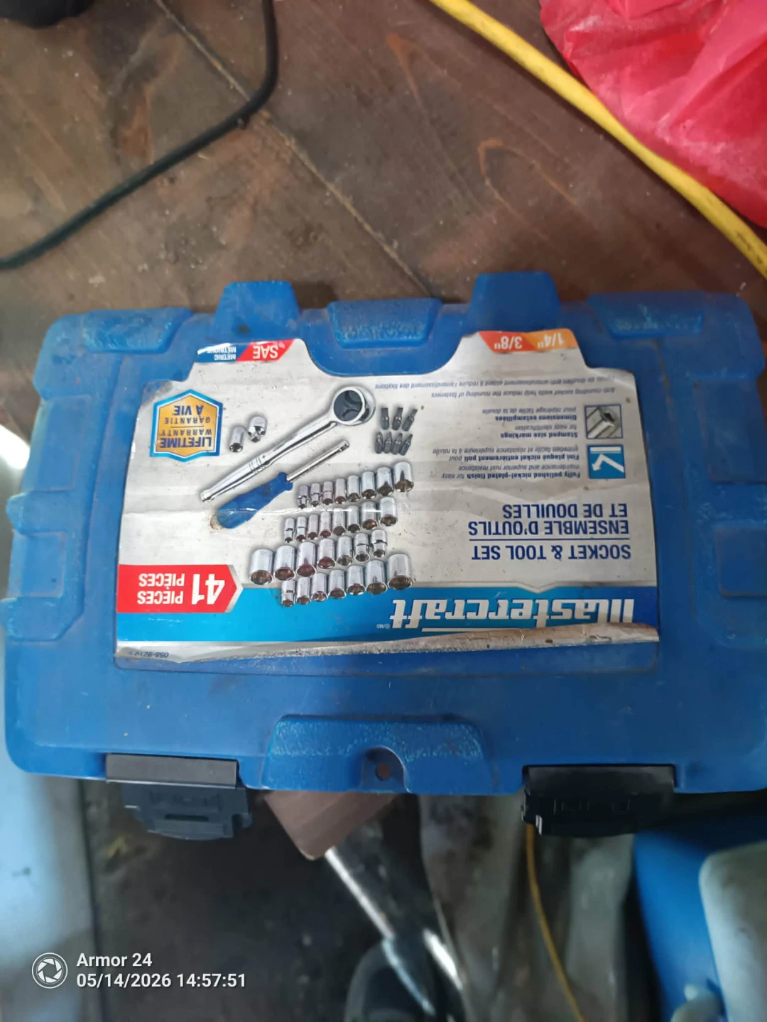 Mastercraft 41-Piece Socket & Tool Set