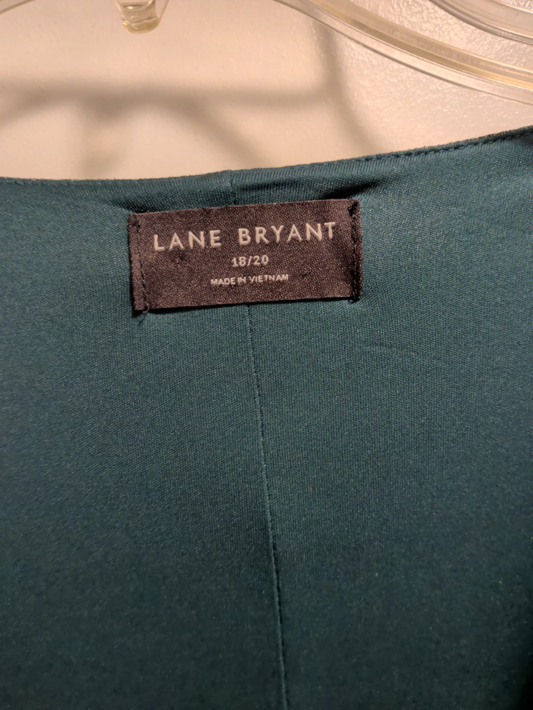 Lane Bryant Green Metallic Twist Front Midi Dress Size 18/20 - photo 2