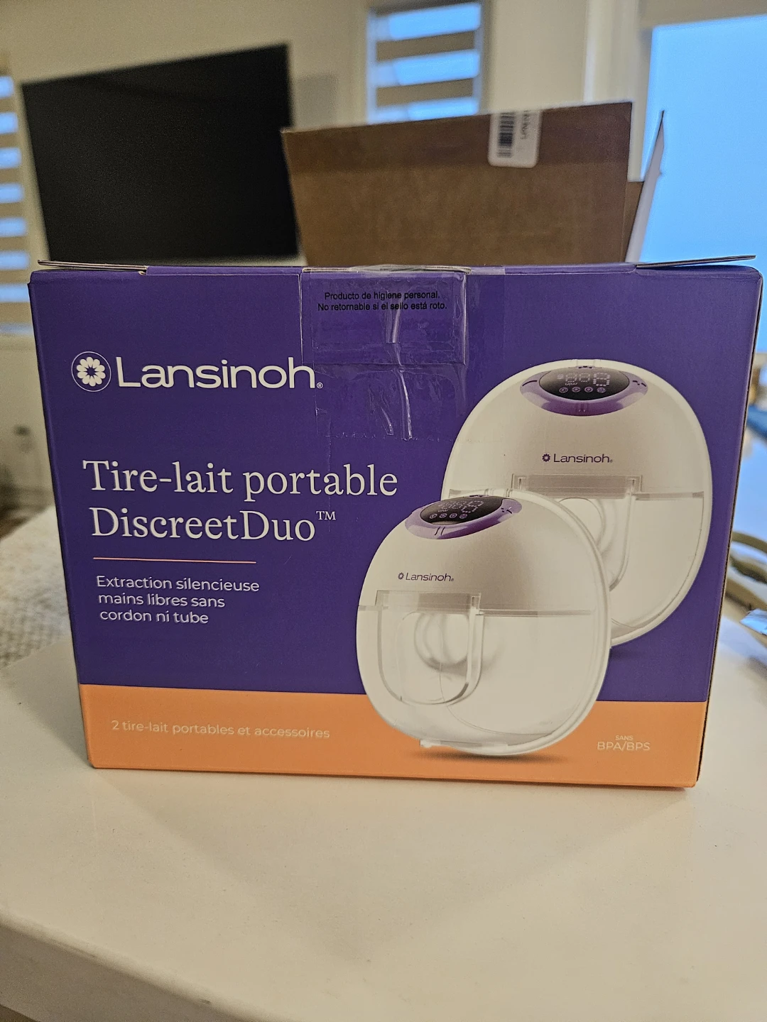 BRAND NEW: Lansinoh Breast DiscreetDuo Breast Pump - photo 2