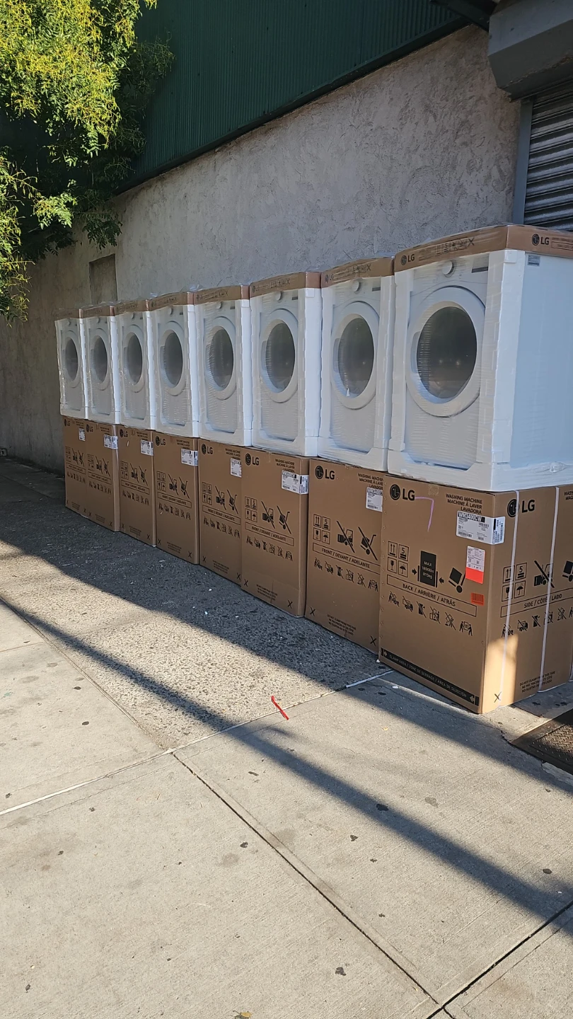 New LG washer and dryer set