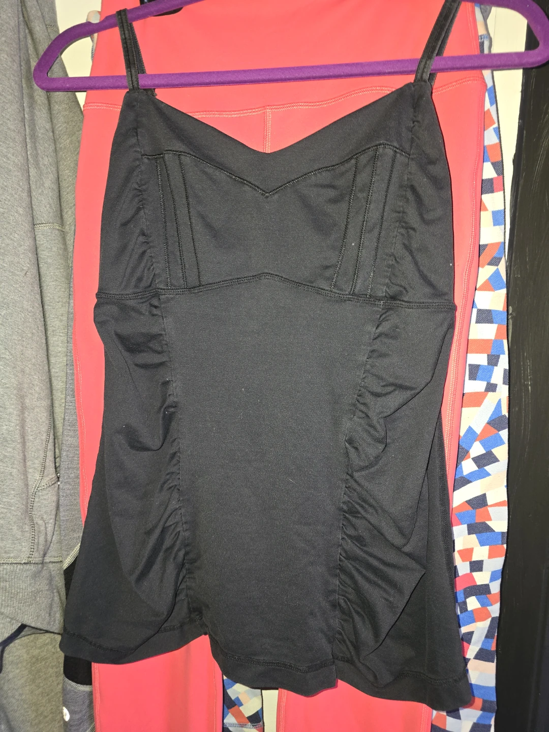 Lululemon Black Tank Top with Built-in Bra