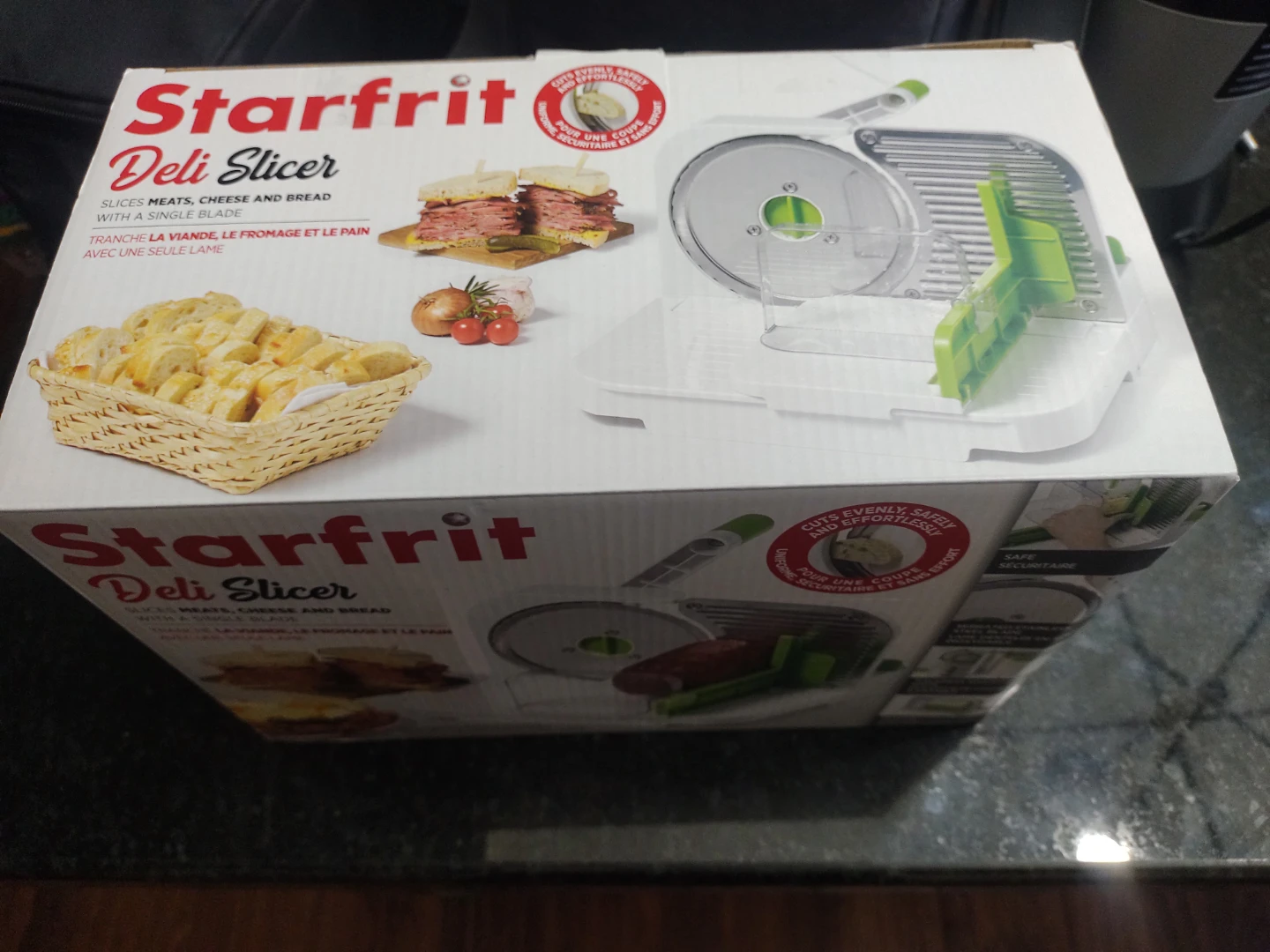 Starfrit Deli Slicer - Slices Meats, Cheese and Bread