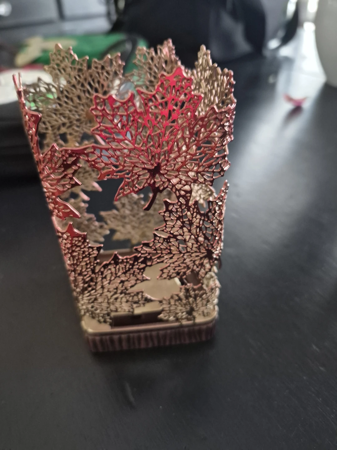 Bath & Body Works Leaf soap & Candle Holder