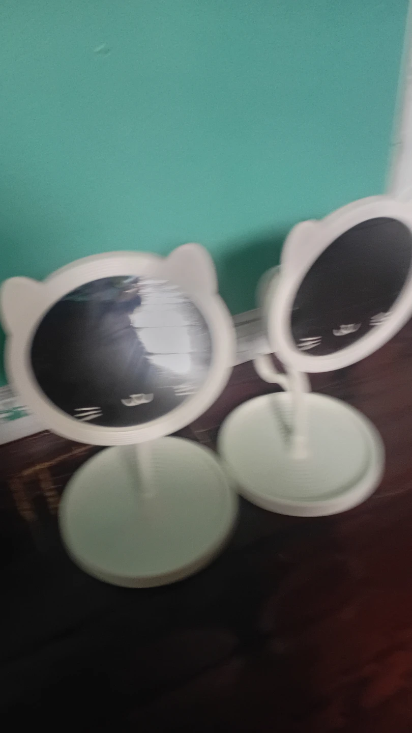 Cute Cat Ear Desk Mirror