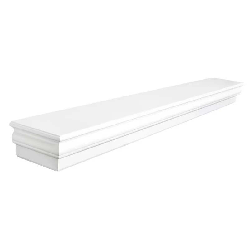 BEAUTIFUL White Fireplace Mantel Shelf