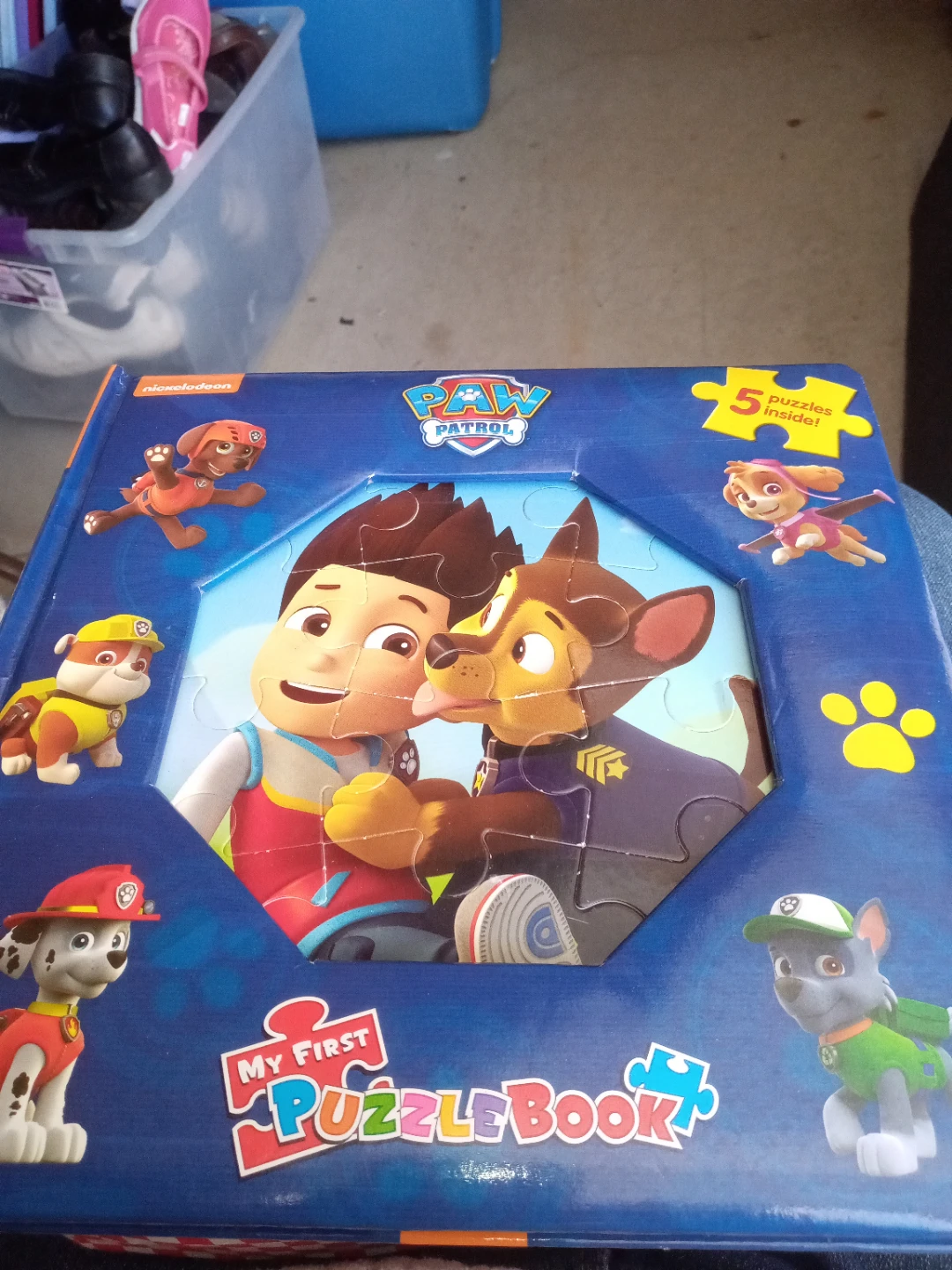 Nickelodeon Paw Patrol My First Puzzle Book