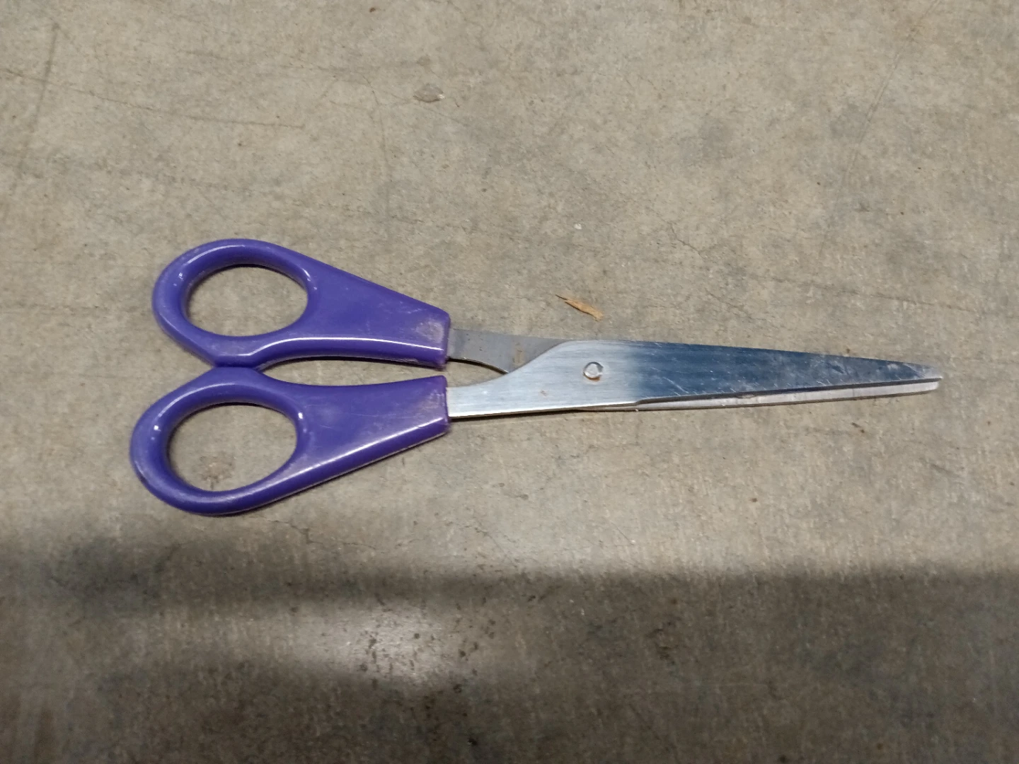 Small Purple Handle Scissors