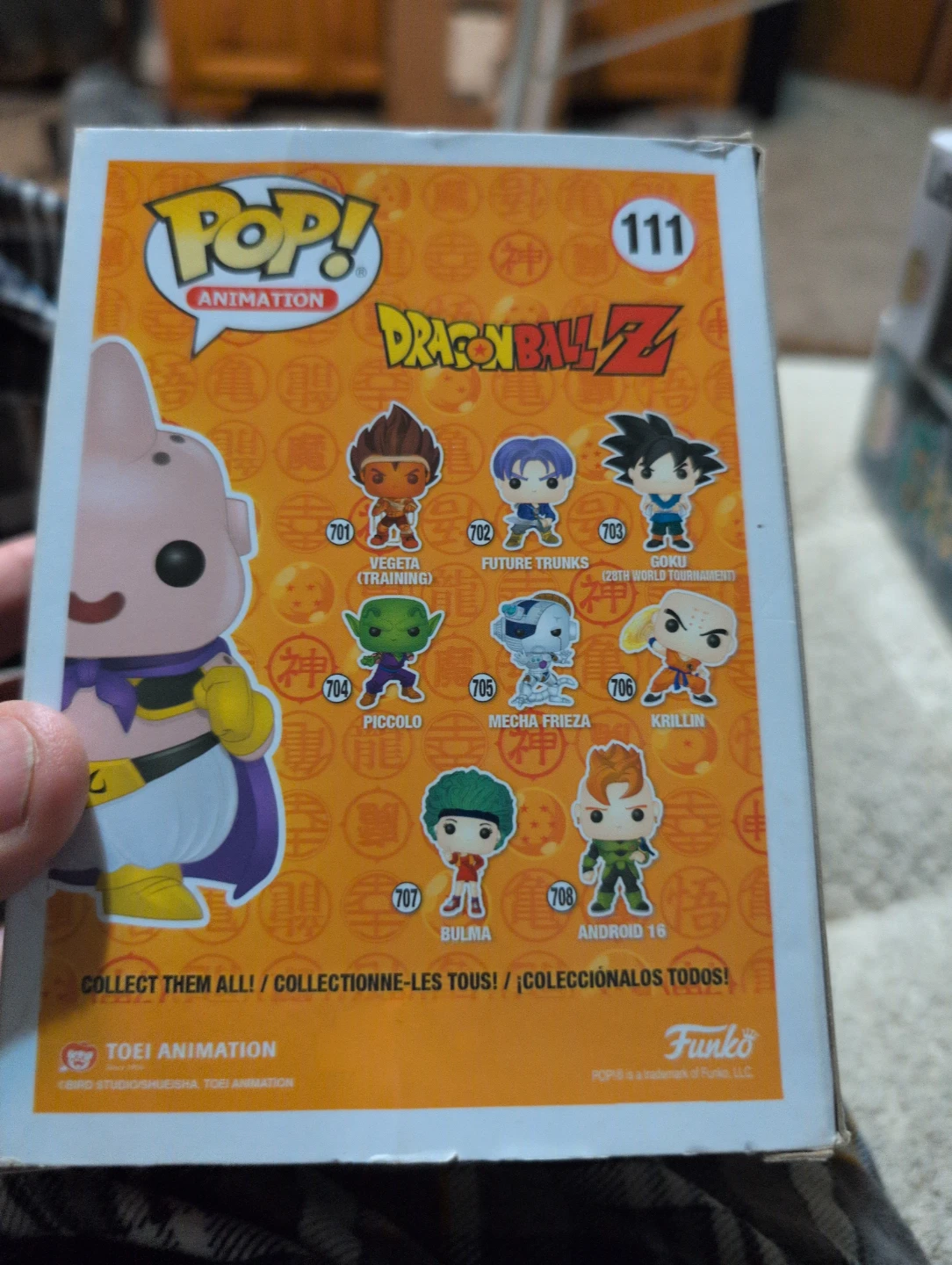 Funko Pop! Dragon Ball Z Majin Buu #111 Vinyl Figure - photo 2