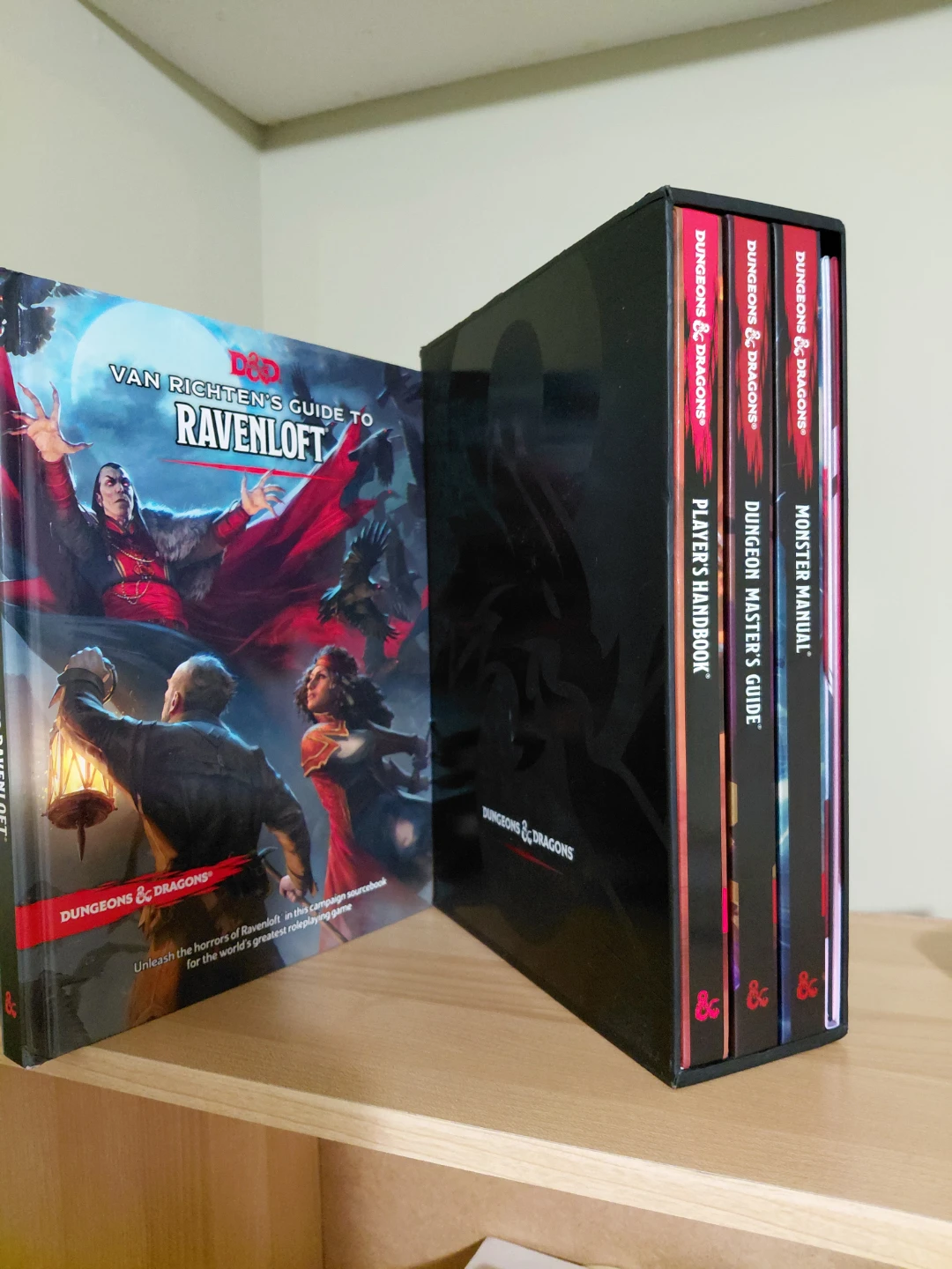 Dungeons & Dragons Ravenloft & Core Rulebooks Set
