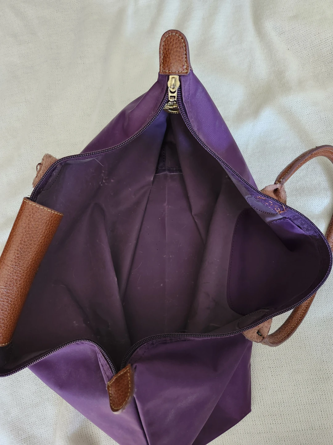 Longchamp Le Pliage Tote Bag - Purple - photo 4