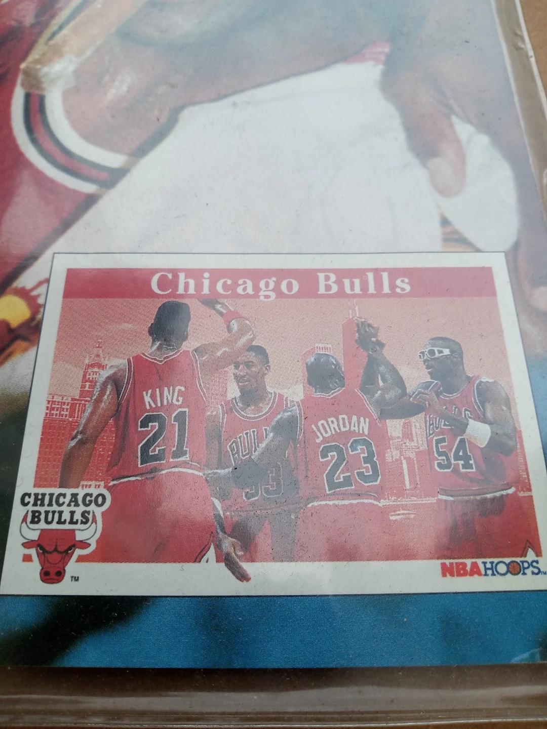 Chicago Bulls NBA Hoops Card - photo 2