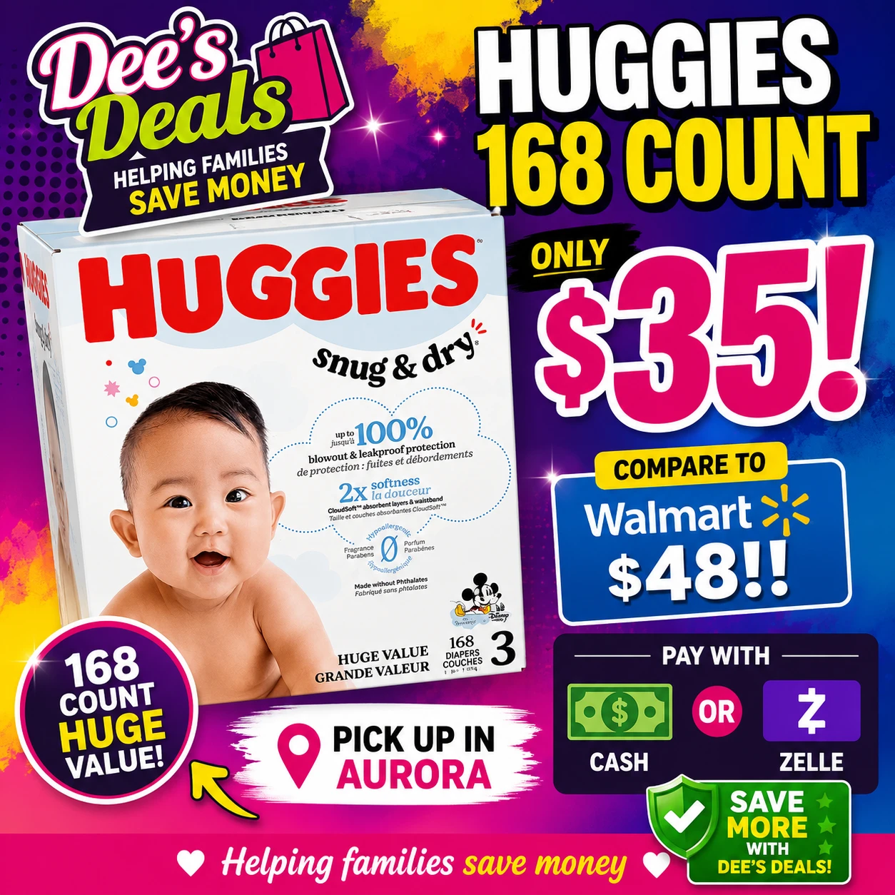 Huggies XL Box Diapers - 168 Count - photo 5
