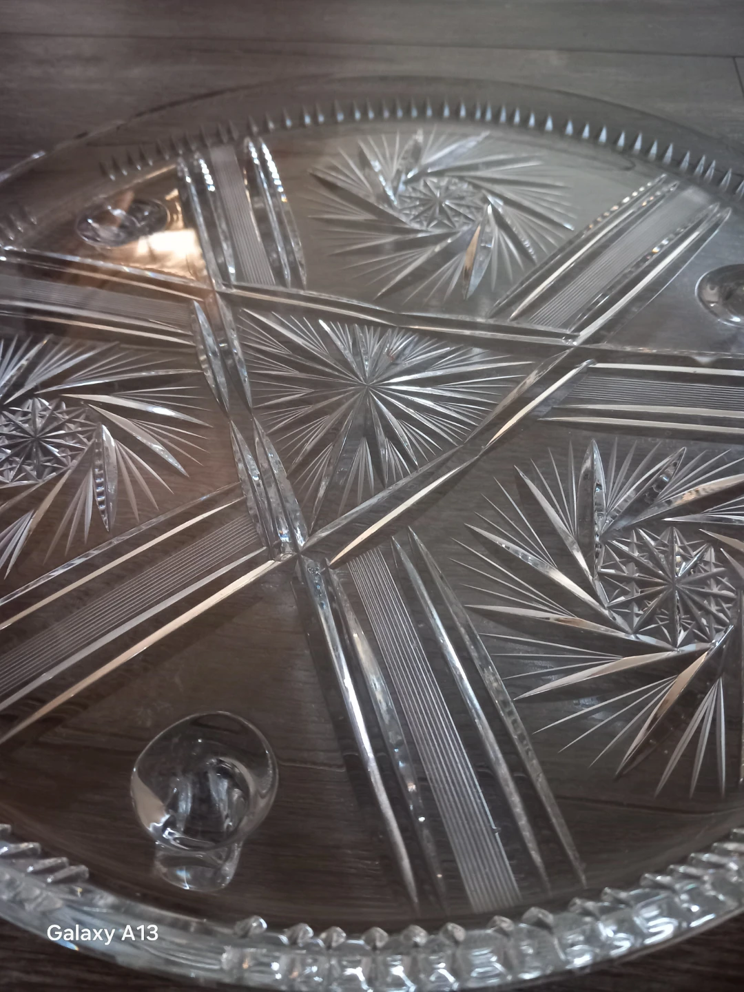 Crystal Footed Cake Stand - photo 3