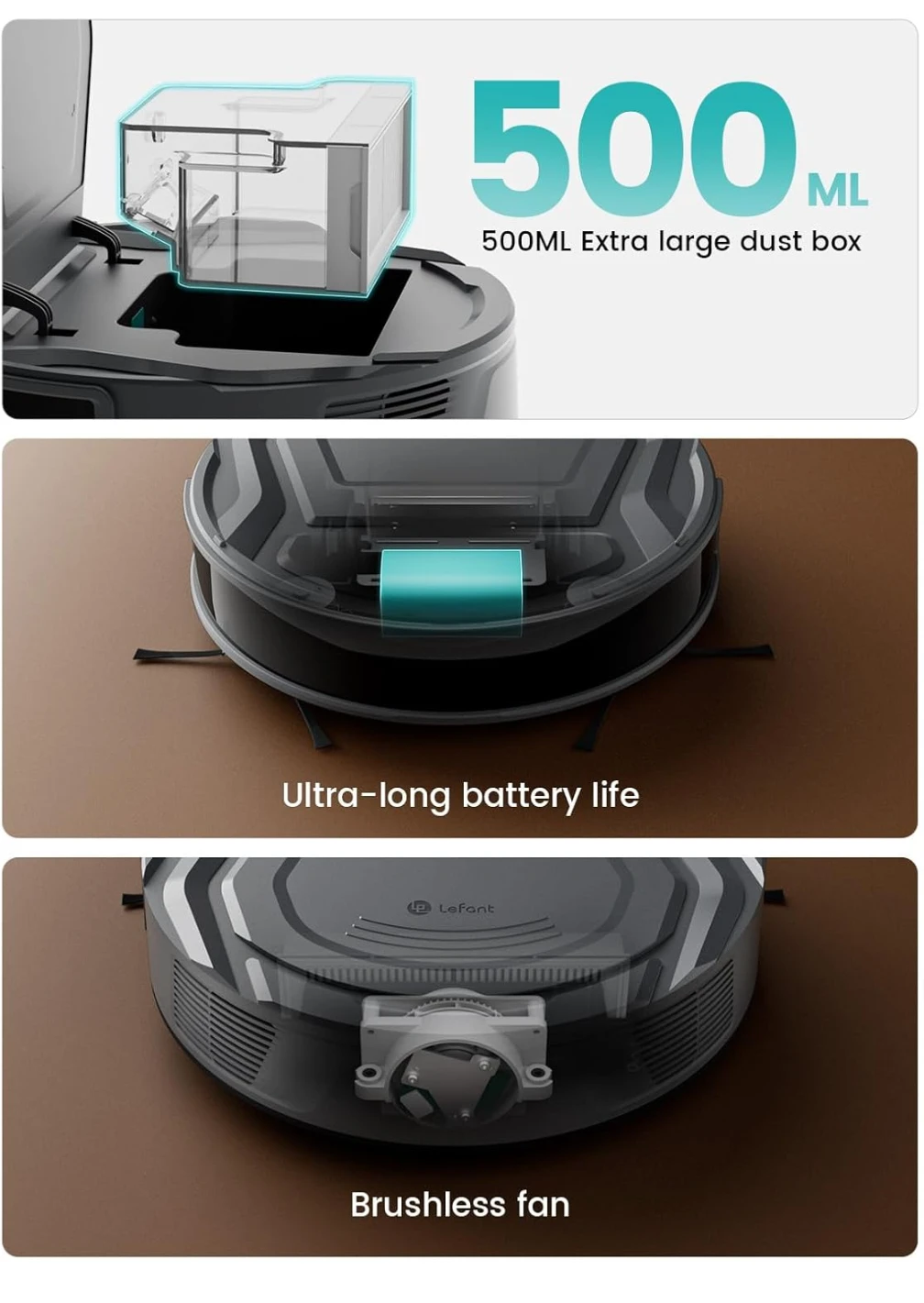 Lefant M210 Pro Robot Vacuum - photo 2