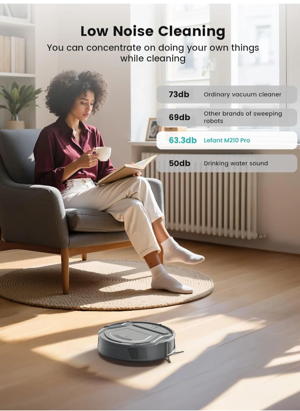 Lefant M210 Pro Robot Vacuum - photo 5