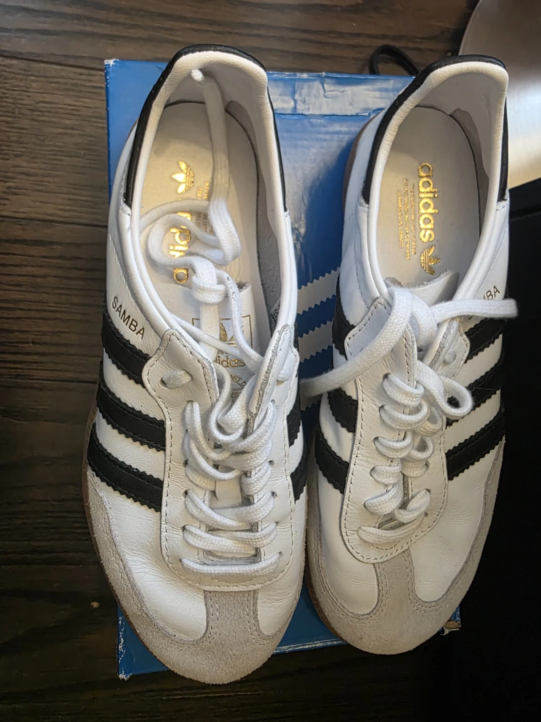 Adidas Samba Sneakers Size 4.5 - LIKE NEW - photo 3