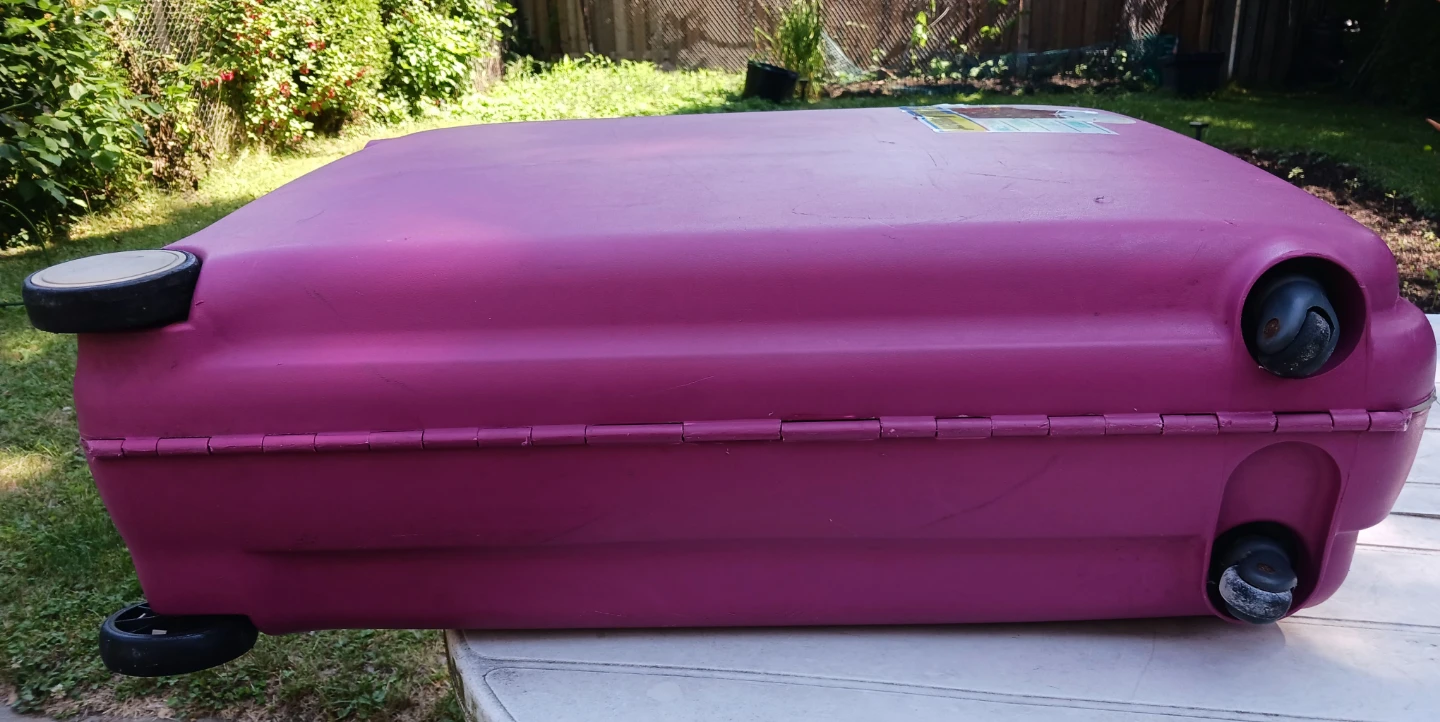 Crown 3-Way Movement Luggage - Large Pink Suitcase - photo 3