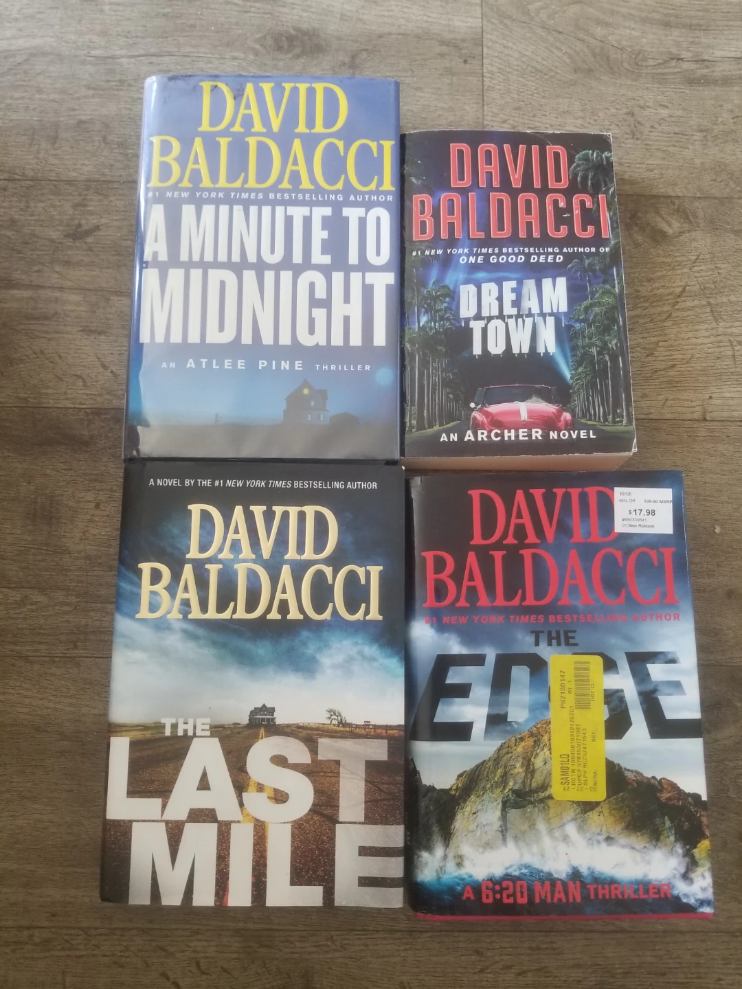 David Baldacci Book Collection (4 Books)