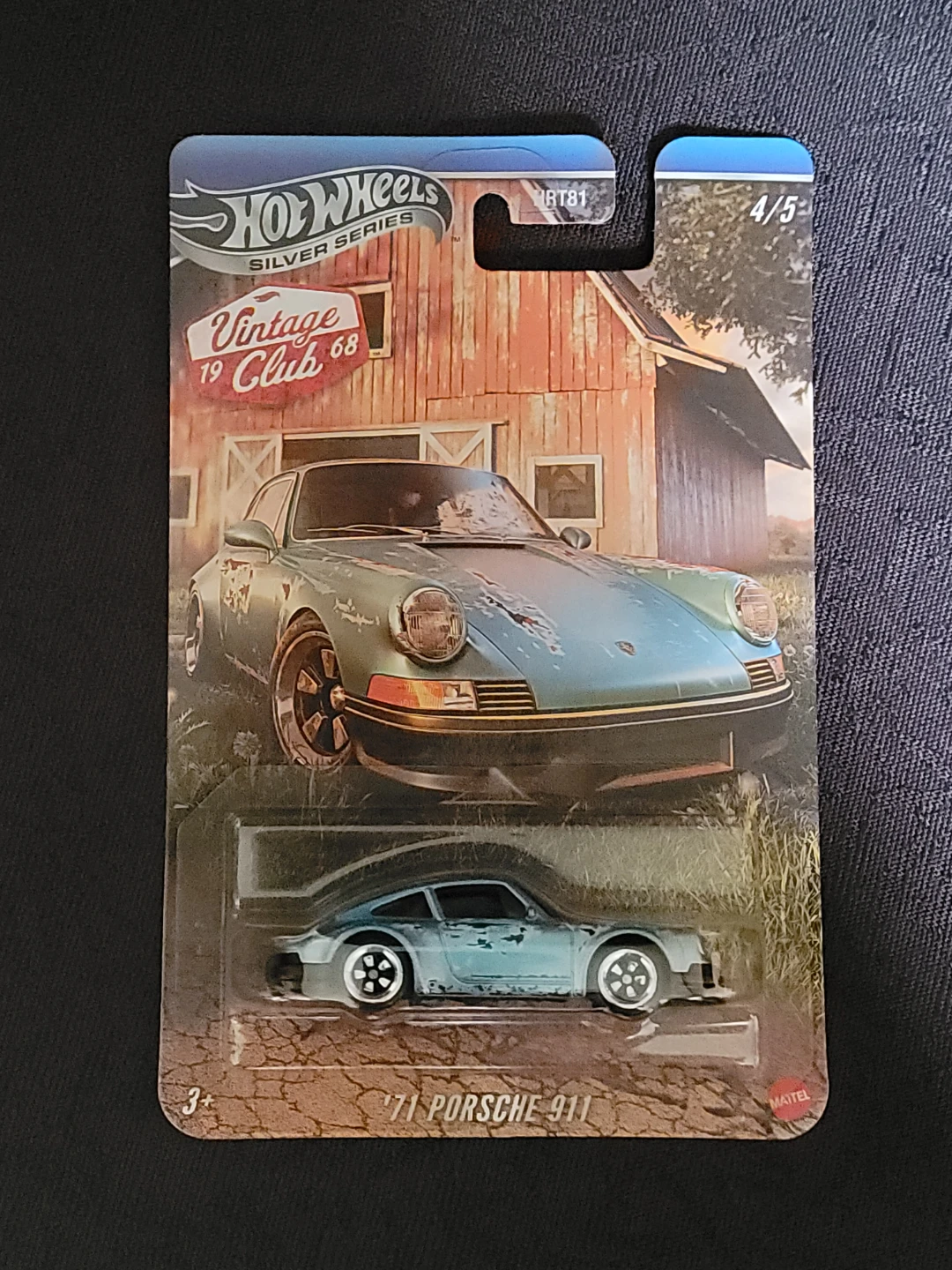 Hot Wheels 1971 Porsche 911 Silver Series