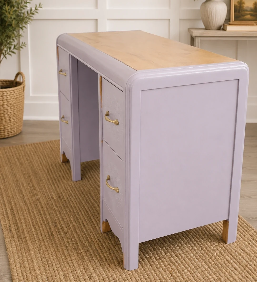 Refinished Vanity Desk