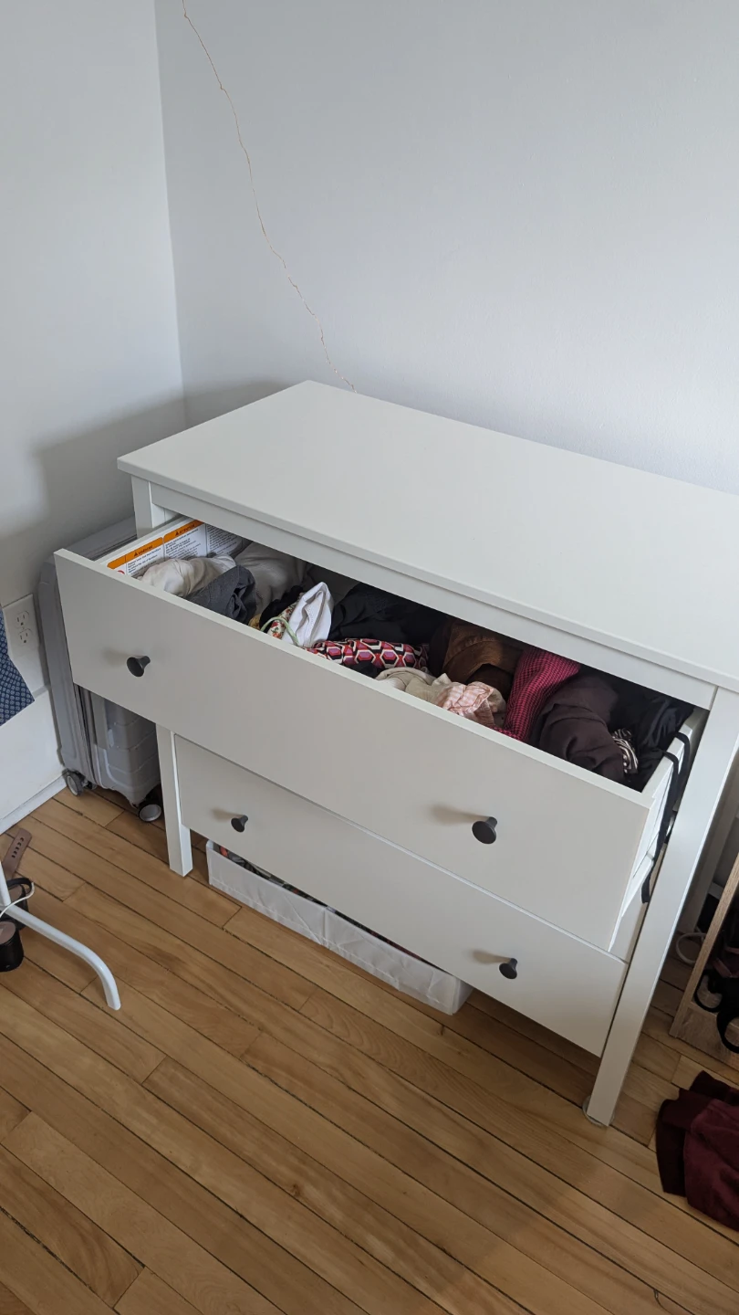 Commode blanche  IKEA /  3-Drawer Chest - photo 3