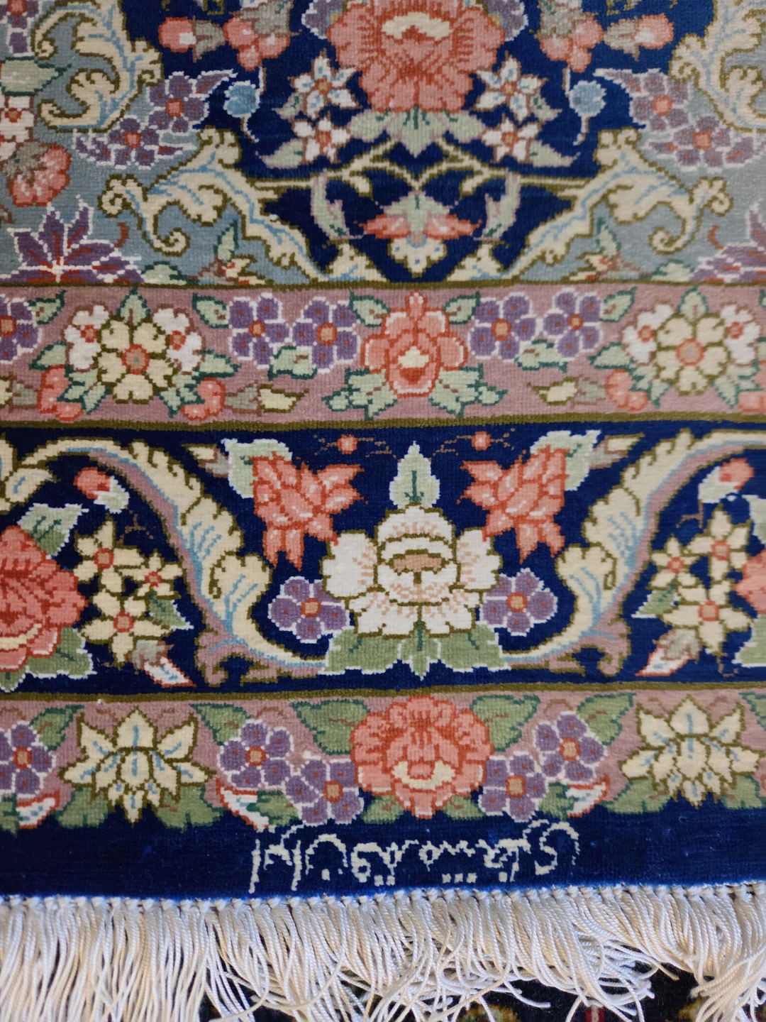 Persian Style silk Area Rug for Museum of Art - photo 3