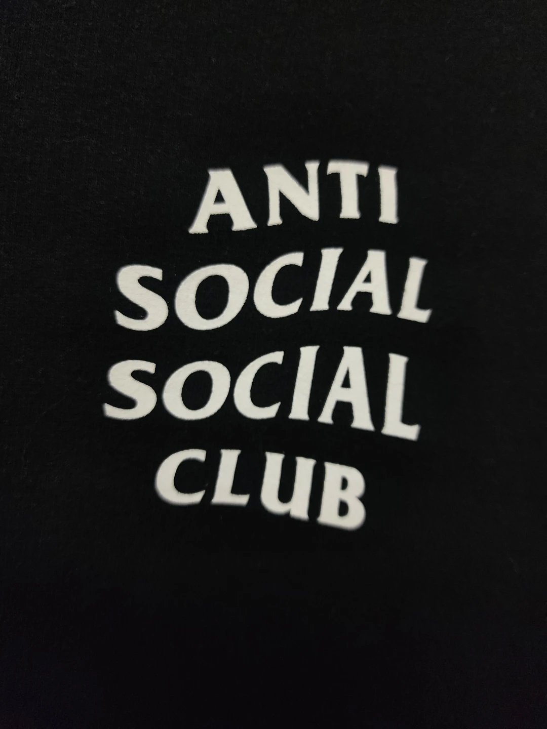 Anti Social Social Club Black Crewneck Sweatshirt