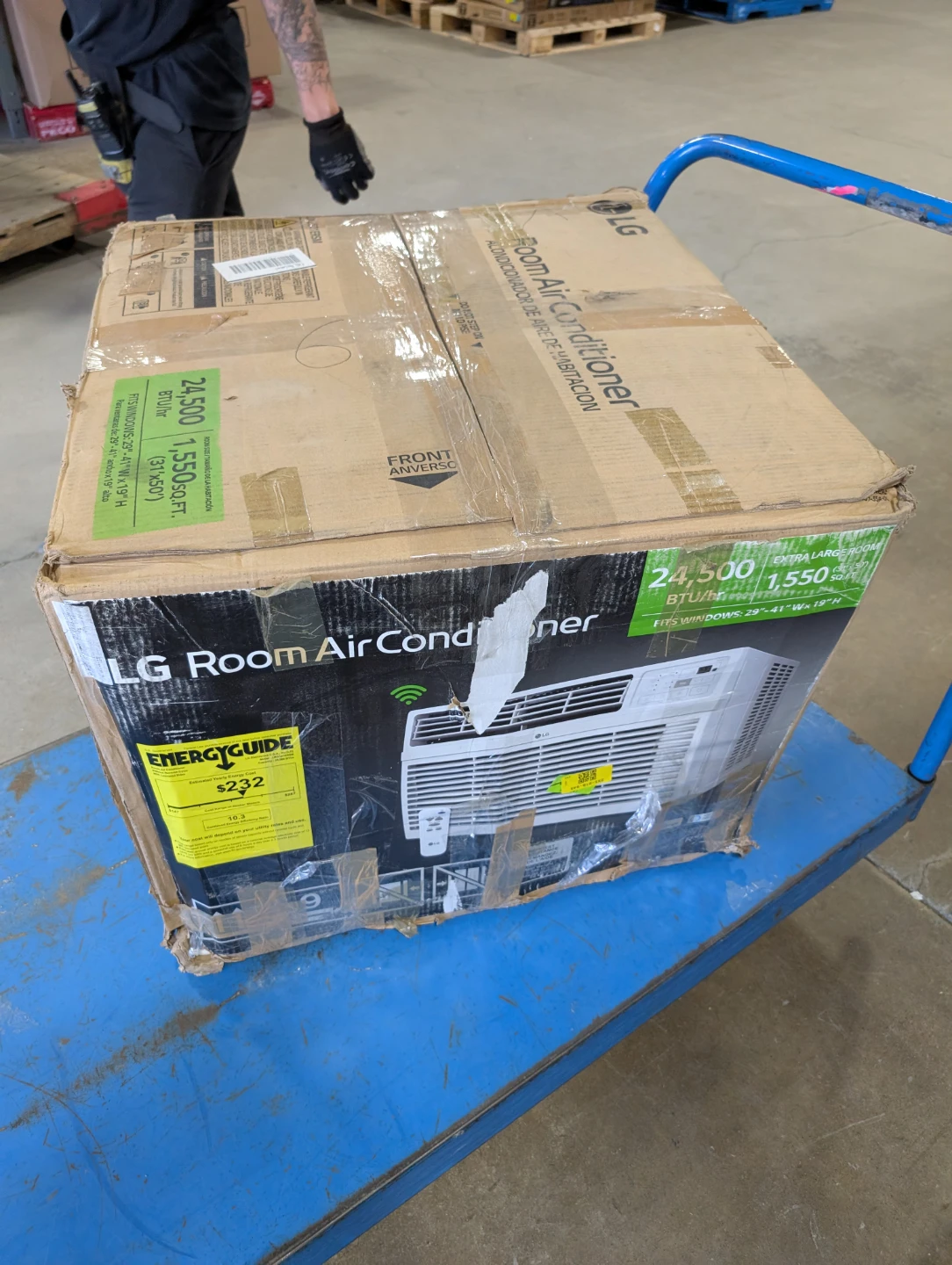 LG 24,500 BTU Window Air Conditioner with Remote - photo 3