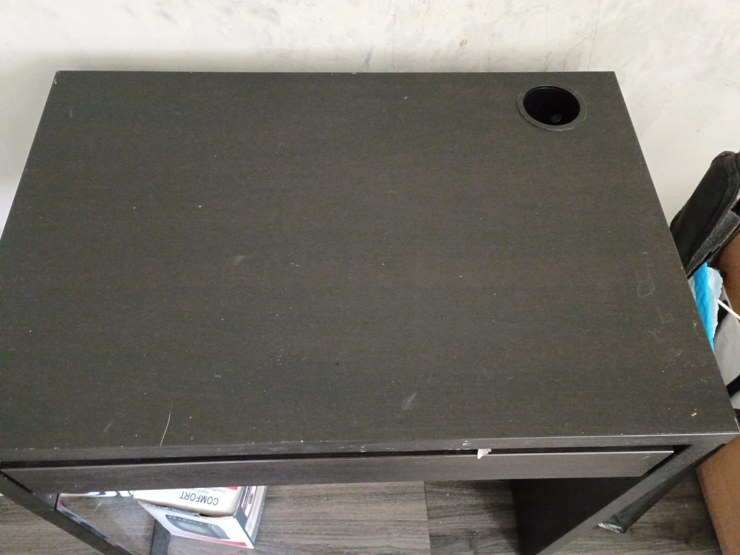IKEA Micke Computer Desk - Black-brown