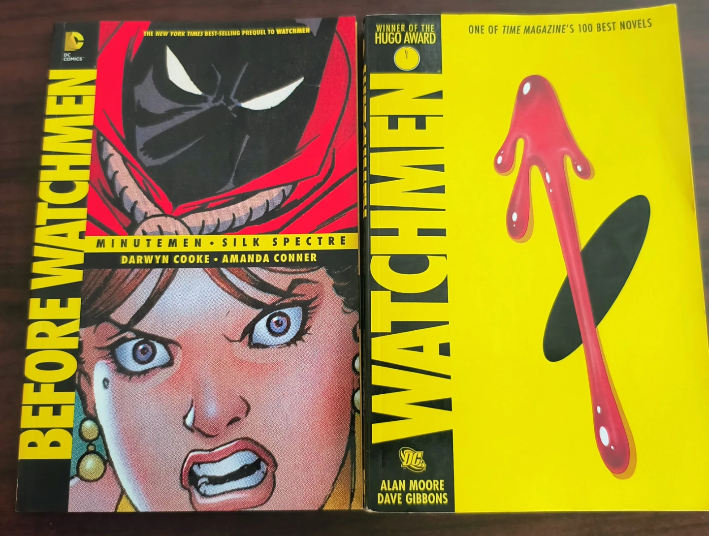 2 Watchmen Graphic Novels, selling as a set