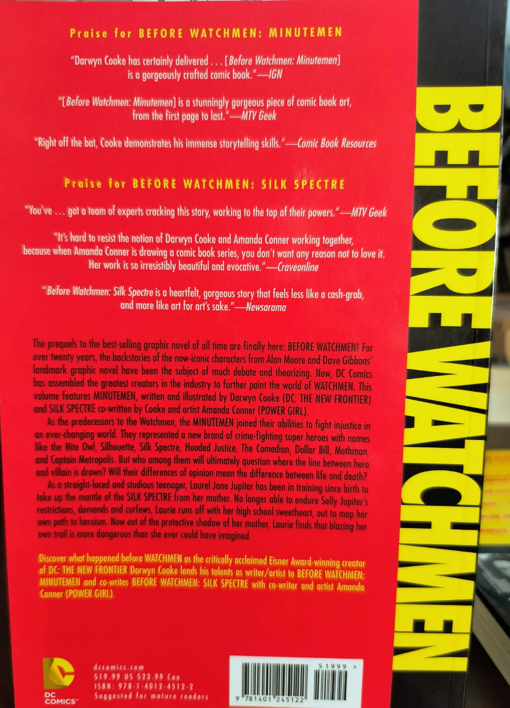 2 Watchmen Graphic Novels, selling as a set - photo 2