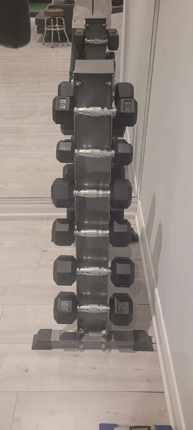 Hex Dumbbell Set with Rack - photo 2