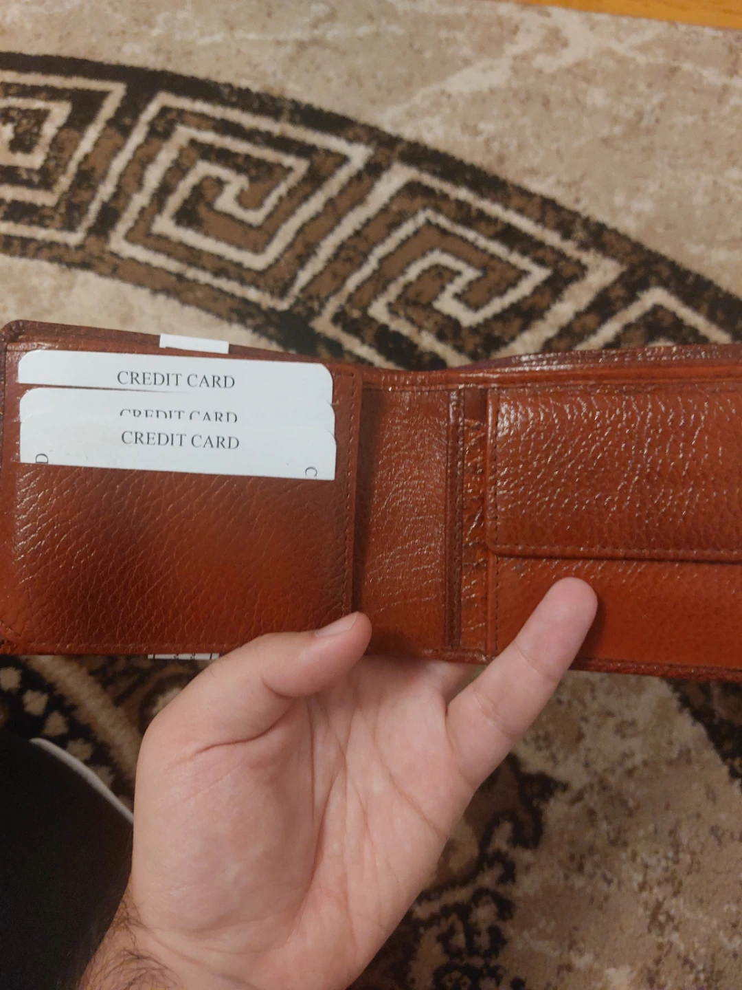 Genuine Leather Bifold Wallet - photo 4