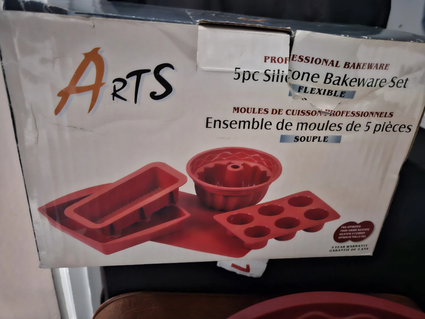 Silicone baking set