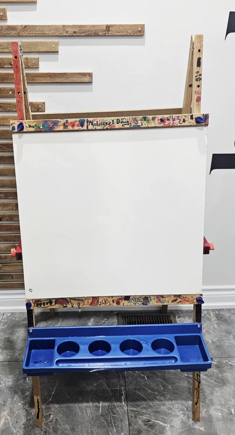 Melissa & Doug Wooden Art Easel Chalkboard Whiteboard - photo 2