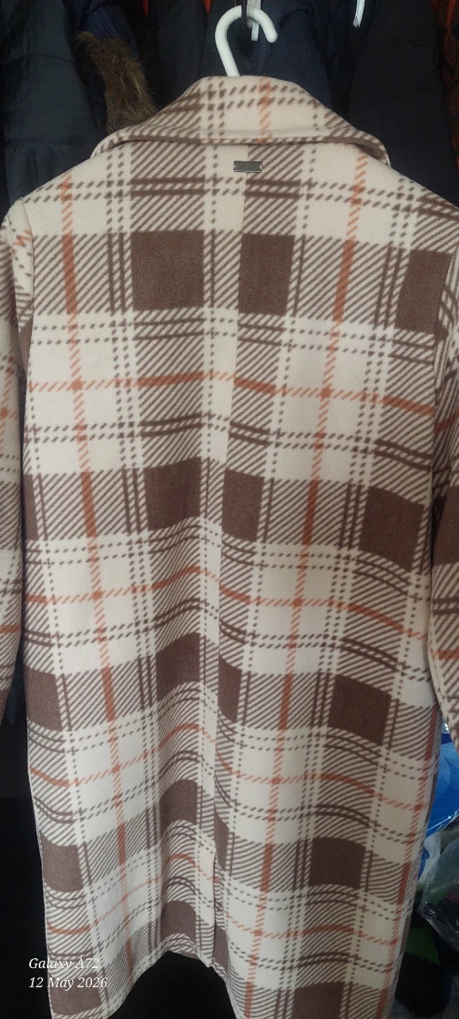 MEXX Plaid Coat - Size L - photo 3