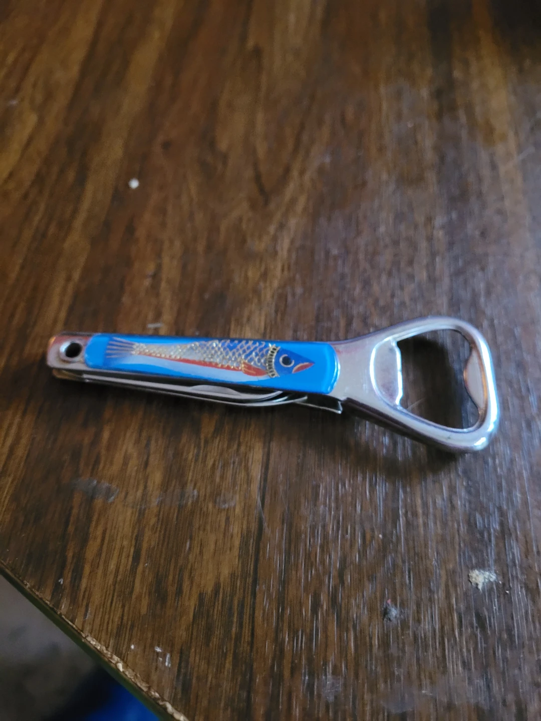 Multi-tool Bottle Opener with Fish Design